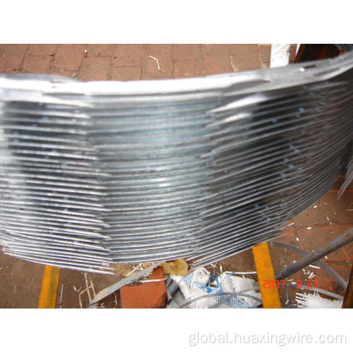 BTO-22 Galvanized Razor Wire Coils razor concertina wire fence Manufactory
